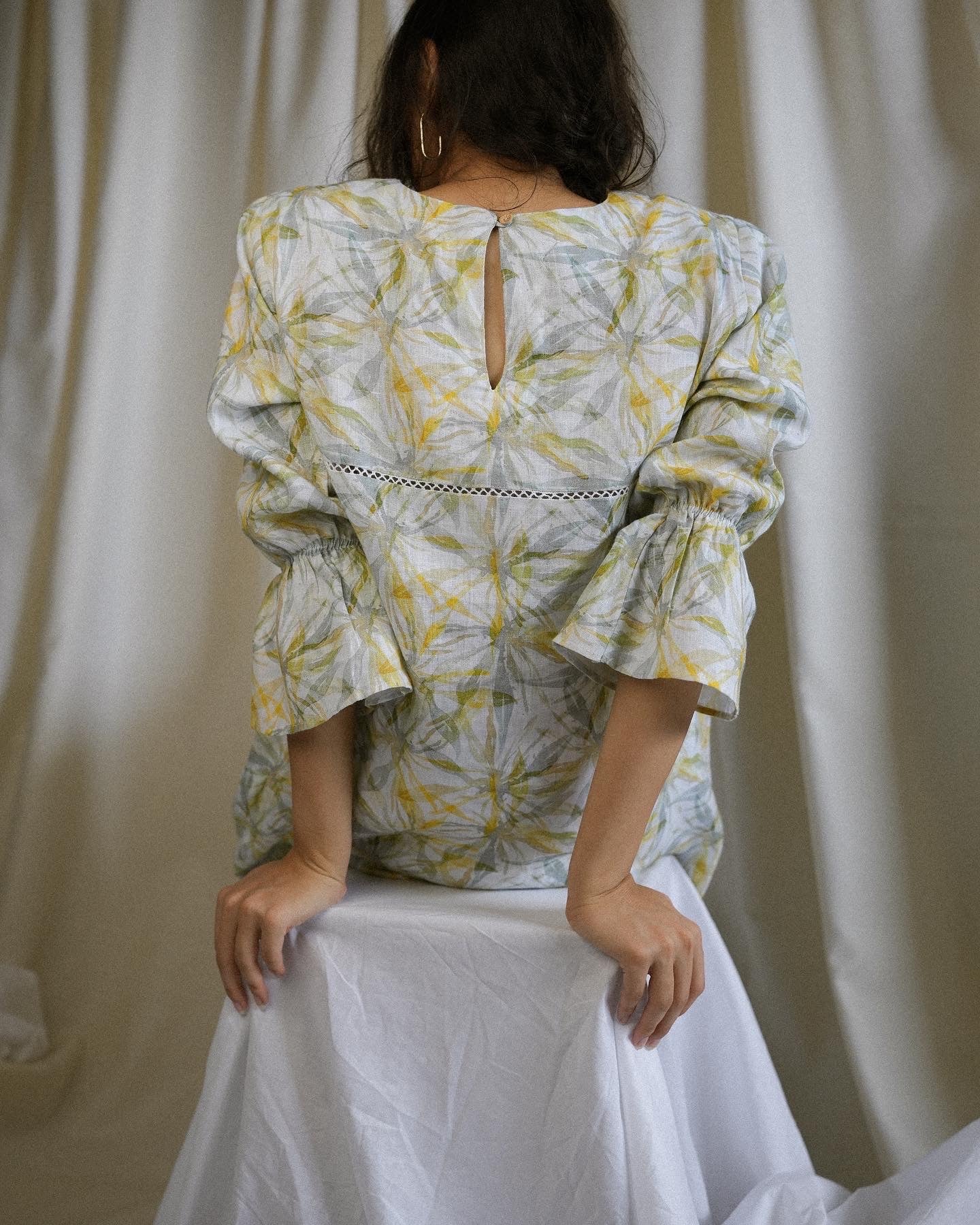 Linen Printed KURTA