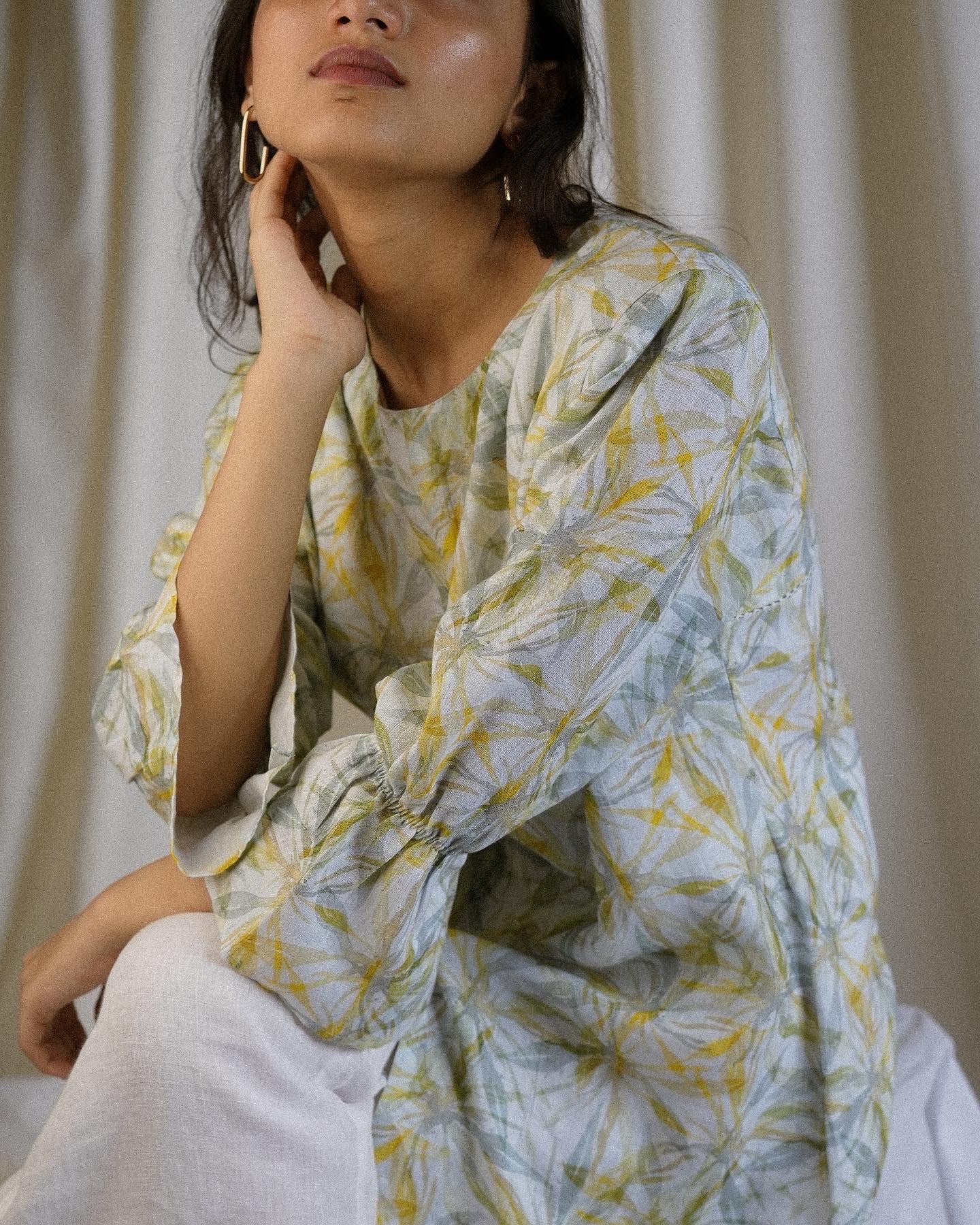 Linen Printed KURTA